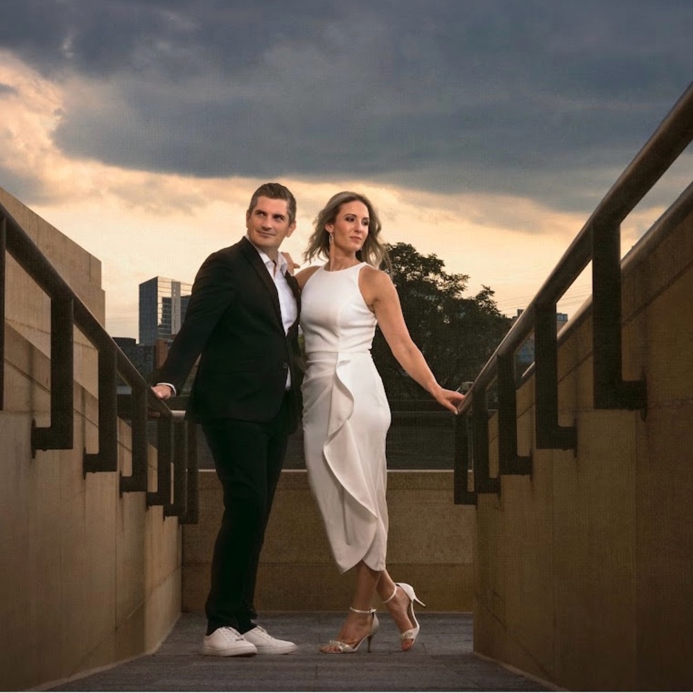 Aqua formal white dress size 6